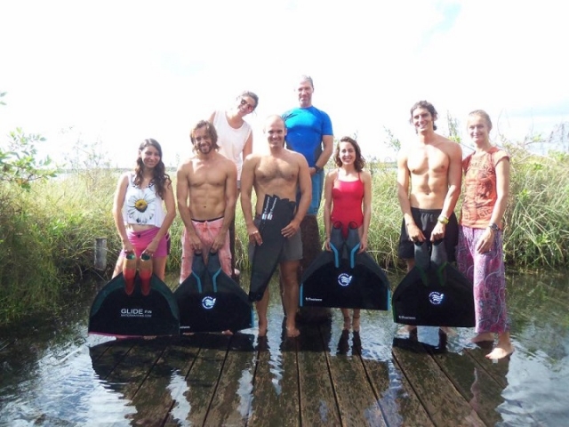 aletas especiales de snorkel